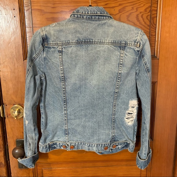 Blank NYC distressed Denim Jacket - Picture 7 of 8